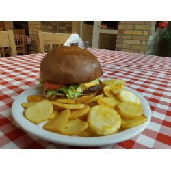 Sajtburger Menü Gyors ételek