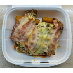 Gombás szelet Sertéshúsból készült ételek (köret nélkül)