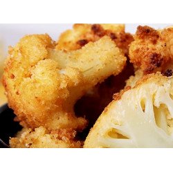 Rántott karfiol tartármártással Meleg előételek (köret nélkül)